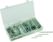 1000 Pc. Cotter Pin Assortment - 1/16" x 1" - 5/32" x 2 1/2" - First Tool & Supply