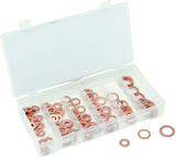 110 Pc. Copper Washer Assortment - 1/4" - 5/8" - First Tool & Supply