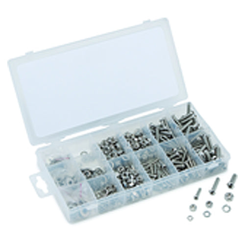 100 Pieces - Metric Nylon Locknut Assortment - M4 - M12 - First Tool & Supply