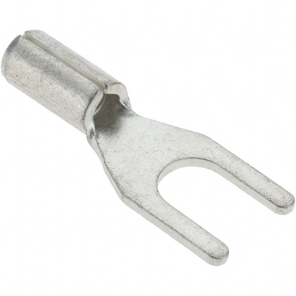 Value Collection - #6 Stud, 22 to 16 AWG Compatible, Noninsulated, Standard Fork Terminal - First Tool & Supply