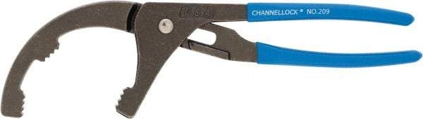 Channellock - 9" Long Oil Filter Pliers - For Use with Filters from 1-3/4 to 3-1/2" - First Tool & Supply