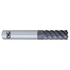 3mm x 6mm x 8mm x 60mm 6Fl 0.5mm C/R Carbide End Mill - WXS - First Tool & Supply