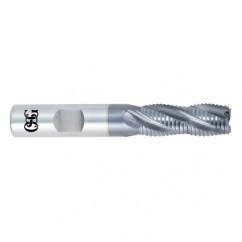 3/4 Dia. x 4 Overall Length 5-Flute Square End Solid Carbide SE End Mill-Round Shank-Center Cutting-Uncoated - First Tool & Supply