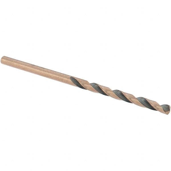 Made in USA - 3/32" High Speed Steel, 135° Point, Straight Shank Maintenance Drill Bit - First Tool & Supply