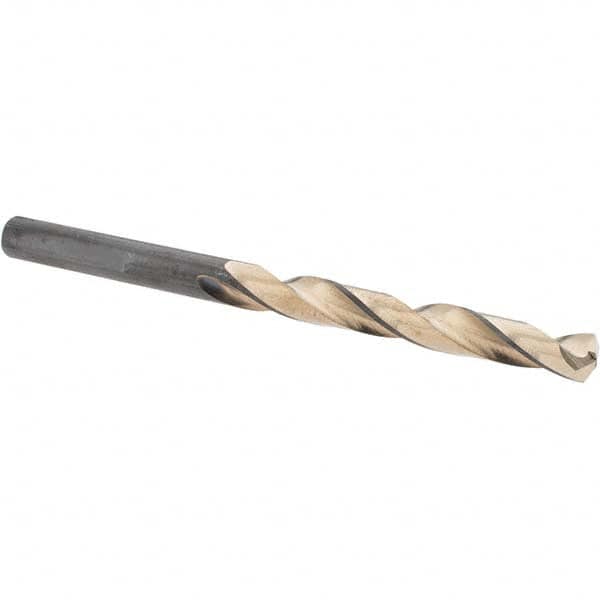 Made in USA - 13/64" High Speed Steel, 135° Point, Straight Shank Maintenance Drill Bit - First Tool & Supply