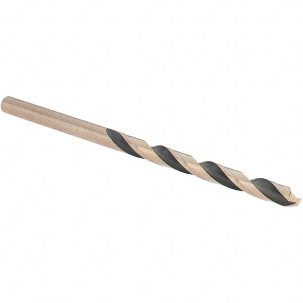 Made in USA - 3.5mm High Speed Steel, 135° Point, Straight Shank Maintenance Drill Bit - First Tool & Supply