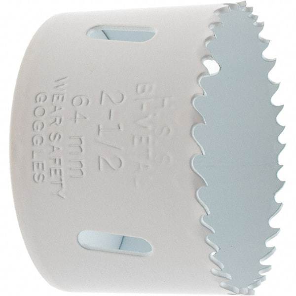 Value Collection - 2-1/2" Diam, 1-1/2" Cutting Depth, Hole Saw - Bi-Metal Saw, Toothed Edge - First Tool & Supply