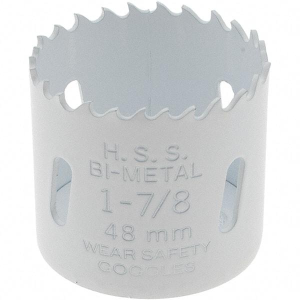 Value Collection - 1-7/8" Diam, 1-1/2" Cutting Depth, Hole Saw - Bi-Metal Saw, Toothed Edge - First Tool & Supply