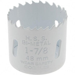 Value Collection - 1-7/8" Diam, 1-1/2" Cutting Depth, Hole Saw - Bi-Metal Saw, Toothed Edge - First Tool & Supply