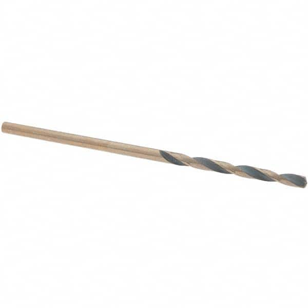 Import - 5/64" High Speed Steel, 135° Point, Straight Shank Maintenance Drill Bit - First Tool & Supply