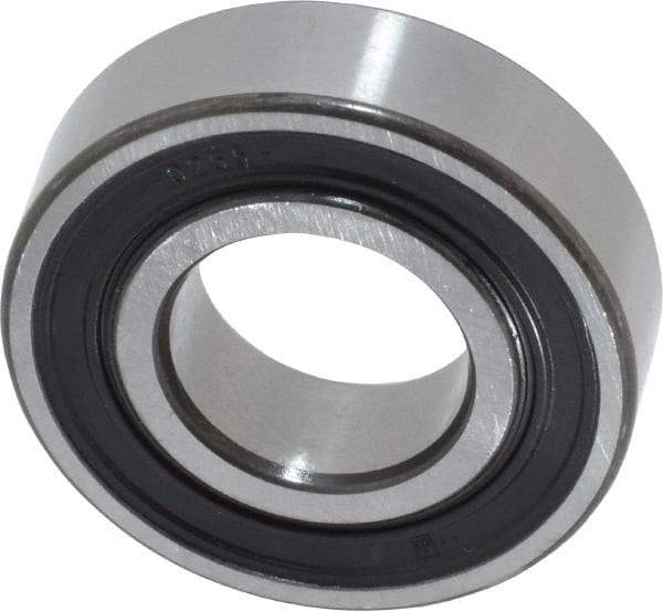 SKF - 15mm Bore Diam, 32mm OD, Double Seal Deep Groove Radial Ball Bearing - 9mm Wide, 1 Row, Round Bore, 2,850 Nm Static Capacity, 5,850 Nm Dynamic Capacity - First Tool & Supply