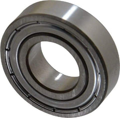 SKF - 15mm Bore Diam, 32mm OD, Double Shield Deep Groove Radial Ball Bearing - 9mm Wide, 1 Row, Round Bore, 2,850 Nm Static Capacity, 5,850 Nm Dynamic Capacity - First Tool & Supply