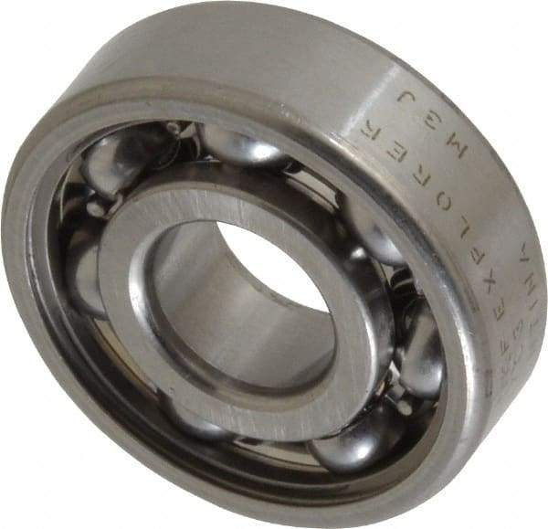 SKF - 12mm Bore Diam, 32mm OD, Open Deep Groove Radial Ball Bearing - 10mm Wide, 1 Row, Round Bore, 3,100 Nm Static Capacity, 7,280 Nm Dynamic Capacity - First Tool & Supply