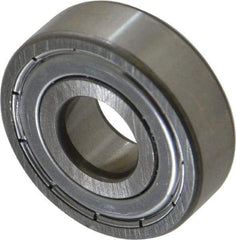 SKF - 12mm Bore Diam, 32mm OD, Double Shield Deep Groove Radial Ball Bearing - 10mm Wide, 1 Row, Round Bore, 3,100 Nm Static Capacity, 7,280 Nm Dynamic Capacity - First Tool & Supply