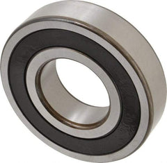 SKF - 50mm Bore Diam, 110mm OD, Double Seal Deep Groove Radial Ball Bearing - 27mm Wide, 1 Row, Round Bore, 38,000 Nm Static Capacity, 65,000 Nm Dynamic Capacity - First Tool & Supply