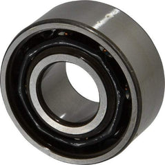 SKF - 30mm Bore Diam, 72mm OD, Open Angular Contact Radial Ball Bearing - 30.2mm Wide, 2 Rows, Round Bore, 29,000 Lb Static Capacity, 41,600 Lb Dynamic Capacity - First Tool & Supply