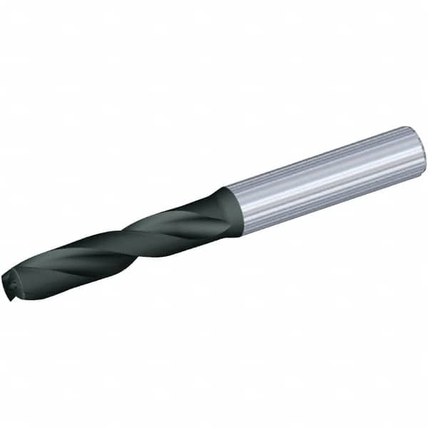 Kennametal - 8.6mm Spiral Flute Solid Carbide Screw Machine Drill Bit - First Tool & Supply