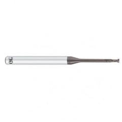 2.5 mm x 4mm x 2.2mm x 50mm 2Fl Carbide Corner Radius OSG EXOCARB® WXS® End Mill-WXS - First Tool & Supply