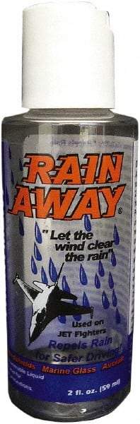 Rain Away - Isopropyl Alcohol Windshield Rain Repellent - 4 oz. Bottle - First Tool & Supply