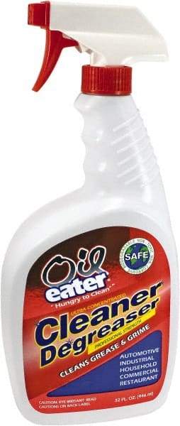 Oil Eater - 2-Butoxyethanol Multipurpose Cleaner/Degreaser - 32 oz. Spray Bottle, 30°F Freezing Point - First Tool & Supply