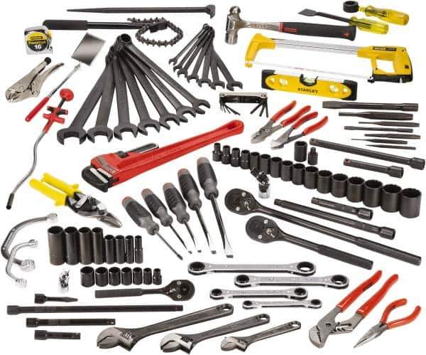 Proto - 107 Piece 1/2 & 3/8" Drive Master Tool Set - Comes in Top Chest - First Tool & Supply