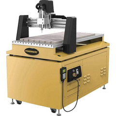 Powermatic - Single Phase, 24,000 RPM, 230 Volt, CNC Mill Drill Machine - 39-11/64" Long x 28-25/64" Wide Table - First Tool & Supply