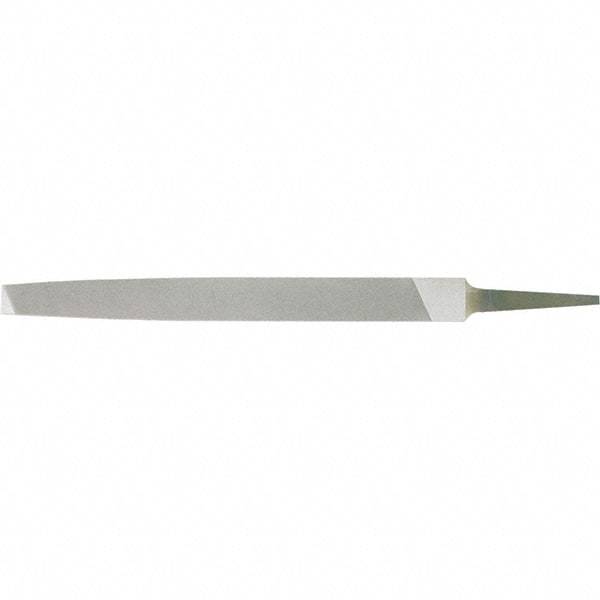 Stanley - 12" Long, Bastard Cut, Flat American-Pattern File - Single Cut, 0.3" Overall Thickness - First Tool & Supply