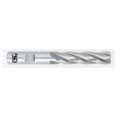 1-1/2 x 1-1/4 x 2 x 4-1/2 6 Fl HSS-CO Roughing Center Cutting End Mill -  Bright - First Tool & Supply