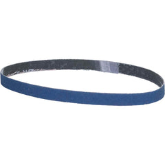 Norton - 1/2" Wide x 18" OAL, 80 Grit, Zirconia Alumina Abrasive Belt - First Tool & Supply