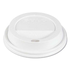 DART - Traveler Cappuccino Style Dome Lid, Fits 10 oz Cups, White, 100/Pack, 10 Packs/Carton - First Tool & Supply