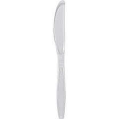 Solo - Heavyweight Plastic Knives - Clear - First Tool & Supply