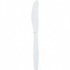 Solo - Extra Heavyweight Plastic Knives - White - First Tool & Supply