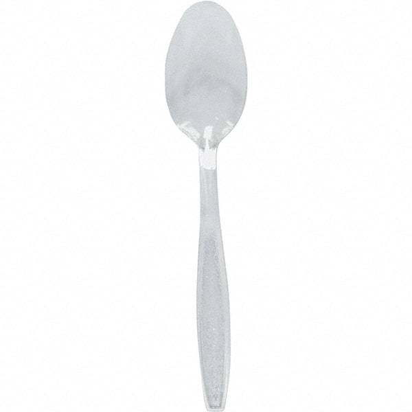 Solo - Heavyweight Plastic Teaspoons - Clear - First Tool & Supply