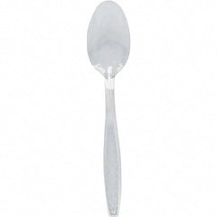 Solo - Heavyweight Plastic Teaspoons - Clear - First Tool & Supply