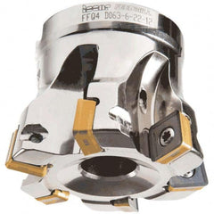 Iscar - Indexable High-Feed Face Mills Cutting Diameter (Decimal Inch): 1.141 Cutting Diameter (mm): 29 - First Tool & Supply