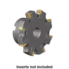 Kennametal - Shell Mount Connection, 0.359" Cutting Width, 1.709" Depth of Cut, 160mm Cutter Diam, 1.5748" Hole Diam, 10 Tooth Indexable Slotting Cutter - KSSM Toolholder, SP.T 10T3.. Insert, Right Hand Cutting Direction - First Tool & Supply