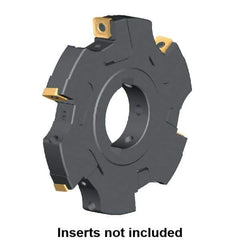 Kennametal - Arbor Hole Connection, 0.4606" Cutting Width, 4.508" Depth of Cut, 315mm Cutter Diam, 2.3622" Hole Diam, 18 Tooth Indexable Slotting Cutter - KSSM Toolholder, SD.T 1204.. Insert, Left Hand Cutting Direction - First Tool & Supply