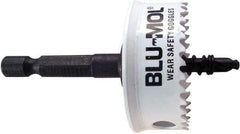 Disston - 1-1/8" Diam, 1/2" Cutting Depth, Hole Saw - Bi-Metal Saw, Toothed Edge - First Tool & Supply