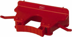 Vikan - 22 Lb Capacity, 3-5/32" Projection, Polypropylene/Rubber Wall Strip Organizer - 6-5/32" OAL - First Tool & Supply