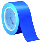 List 471 3" x 36 yds Vinyl Tape - Blue - First Tool & Supply