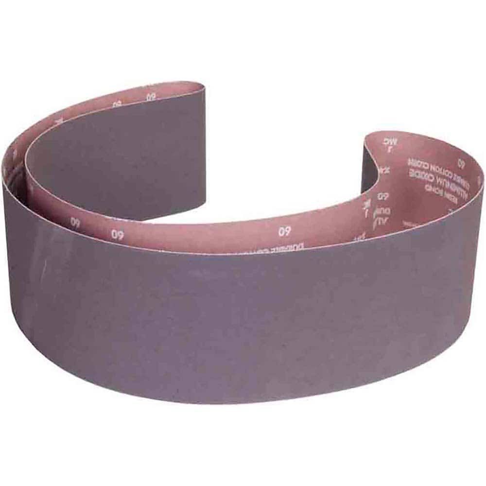 Norton - 6" Wide x 89" OAL, 100 Grit, Aluminum Oxide Abrasive Belt - First Tool & Supply