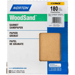 Norton - Sanding Sheets Abrasive Material: Garnet Grade: Fine - First Tool & Supply