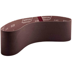 Norton - 4" Wide x 36" OAL, 36 Grit, Aluminum Oxide Abrasive Belt - First Tool & Supply