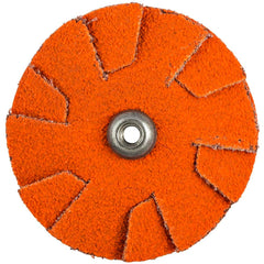 Norton - Slotted Overlap Discs Abrasive Type: Coated Overlap Disc Type: Inward - First Tool & Supply