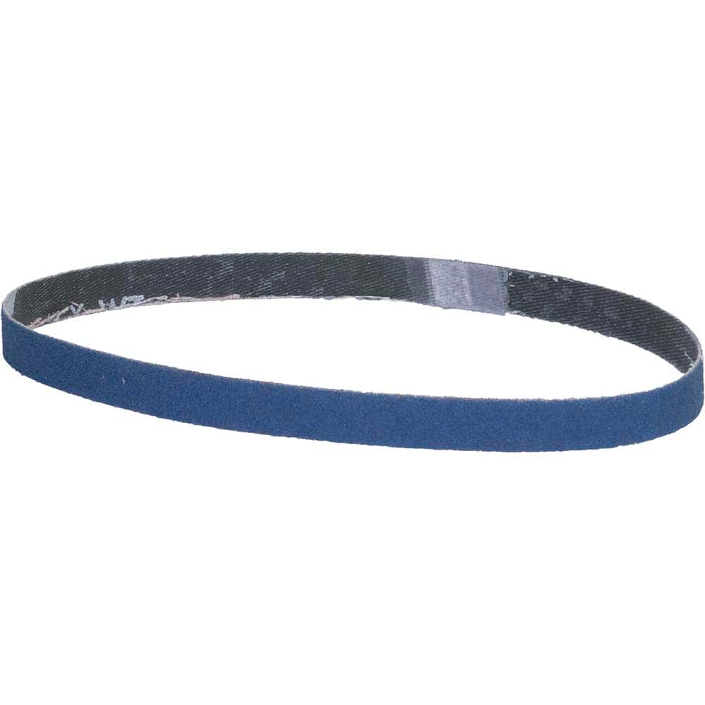 Norton - 1/2" Wide x 18" OAL, 60 Grit, Zirconia Alumina Abrasive Belt - First Tool & Supply