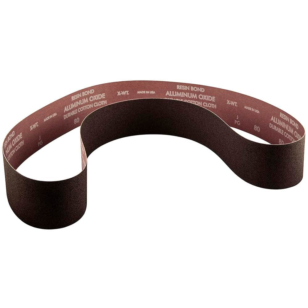 Norton - 4" Wide x 36" OAL, 50 Grit, Aluminum Oxide Abrasive Belt - First Tool & Supply