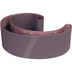 Norton - 6" Wide x 89" OAL, 80 Grit, Aluminum Oxide Abrasive Belt - First Tool & Supply