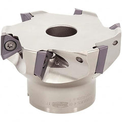 Tungaloy - 4" Cut Diam, 1-1/2" Arbor Hole Diam, Indexable Square-Shoulder Face Mill - First Tool & Supply