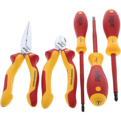 Wiha - 5 Piece Insulated Hand Tool Set - First Tool & Supply