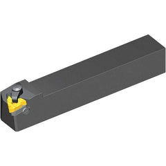 Vargus - External Thread, Right Hand Cut, 20mm Shank Width x 20mm Shank Height Indexable Threading Toolholder - 128.6mm OAL, 3ER Insert Compatibility, AL Toolholder, Series Standard - First Tool & Supply